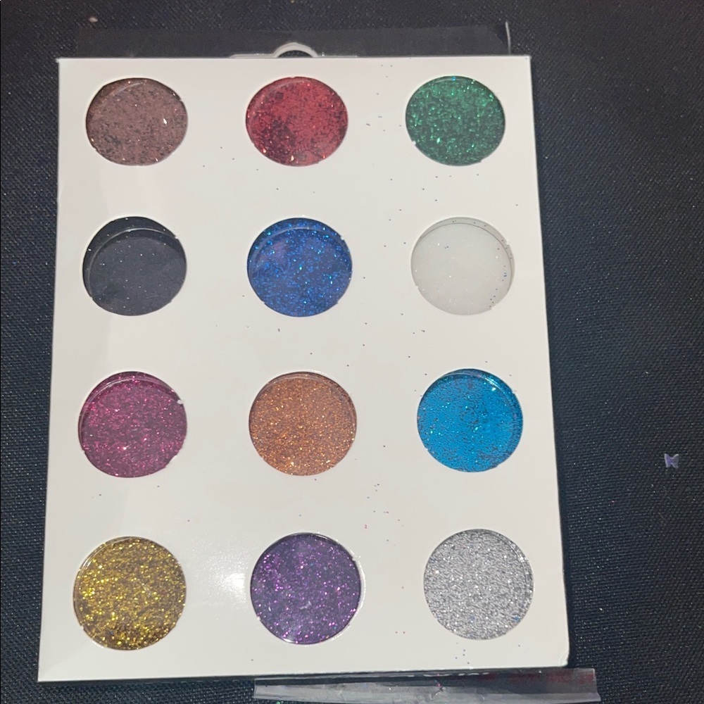 Colorful Nail Art Glitter Palette, NWT